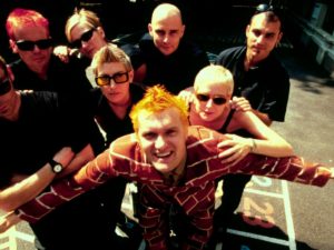 A Photo from the 1990s of Chumbawamba